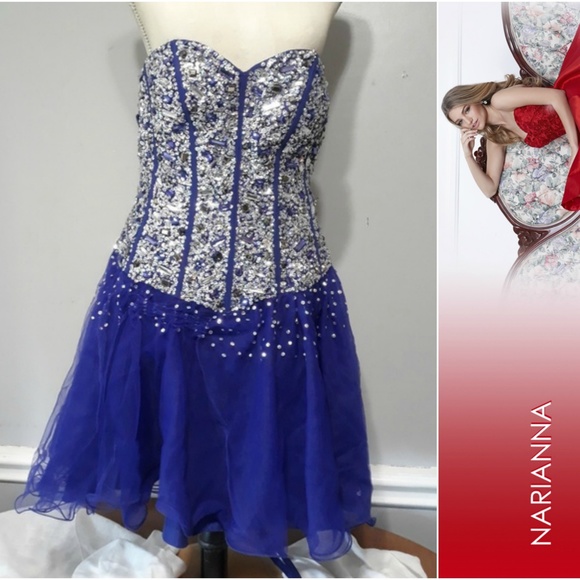 Narianna Dresses & Skirts - Nox Narianna Collection Sequined Mini Dress-Sz 2XL